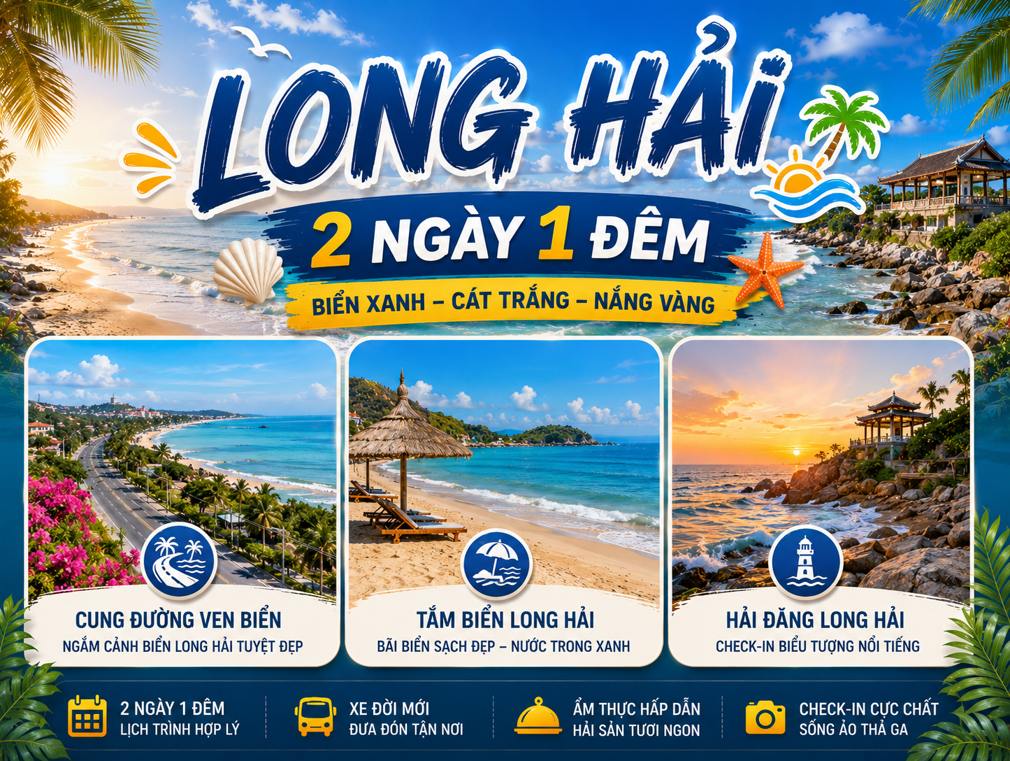 LONG HẢI 2N1Đ – TEAMBUILDING GẮN KẾT – GALA DINNER ẤN TƯỢNG